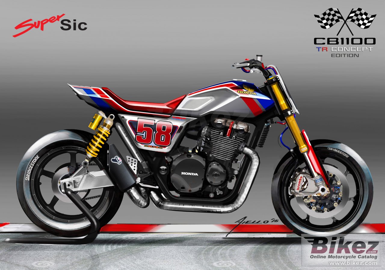 Thumbnail for Honda CB1100TR Concept 2017
