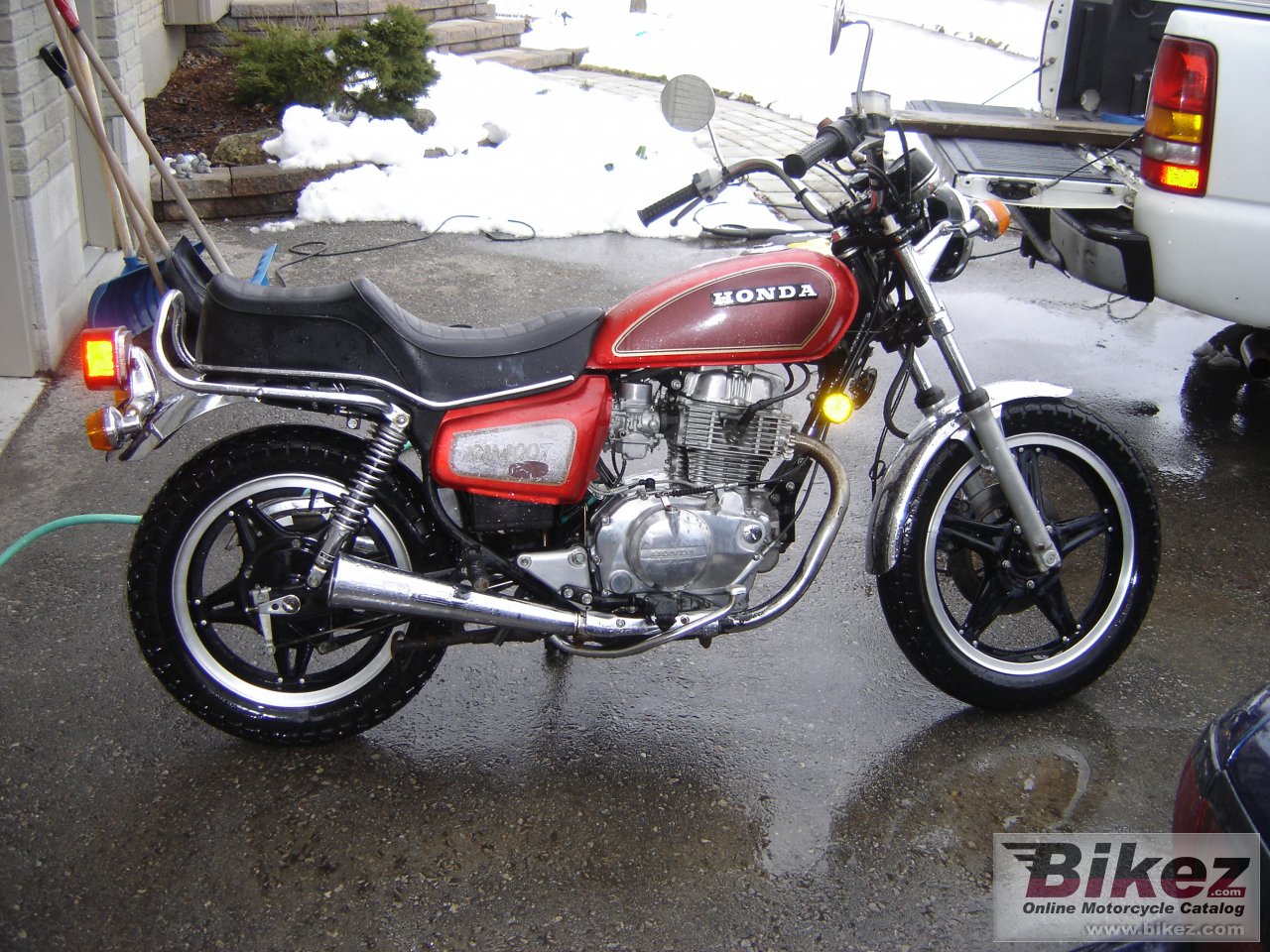 Honda CM 400 T (reduced effect)