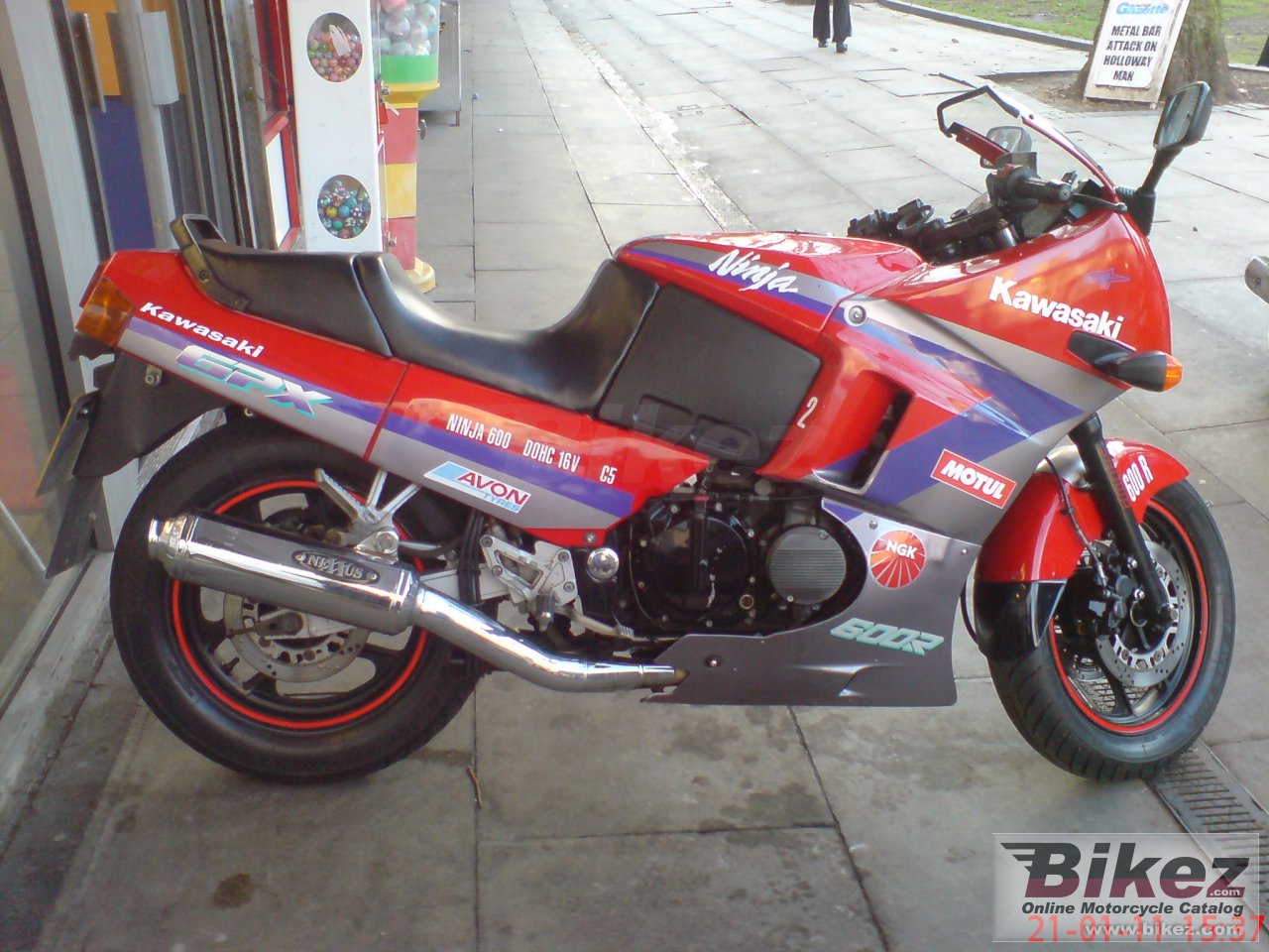 Thumbnail for Kawasaki GPX 600 R 1993