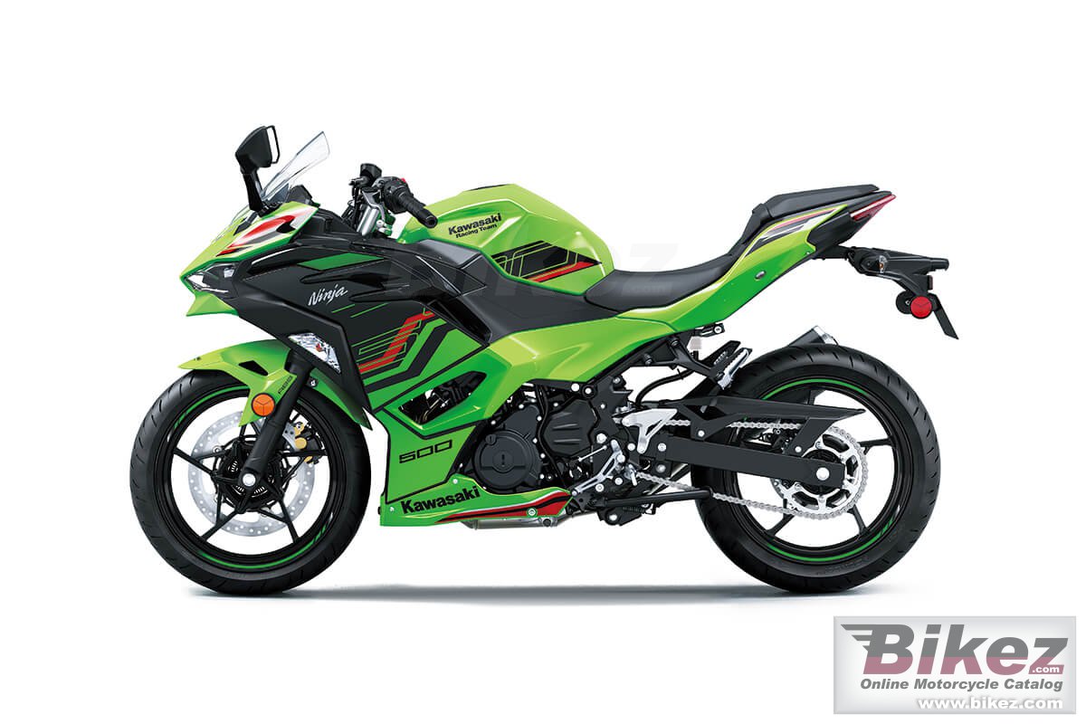Thumbnail for Kawasaki Ninja 500 KRT Edition 2024