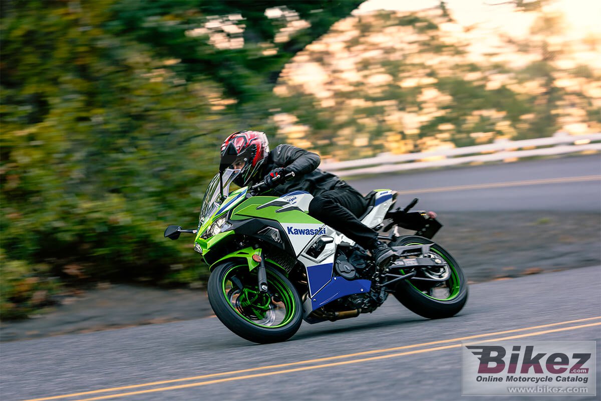 Thumbnail for Kawasaki Ninja 500 SE 40th Anniversary Edition ABS 2024