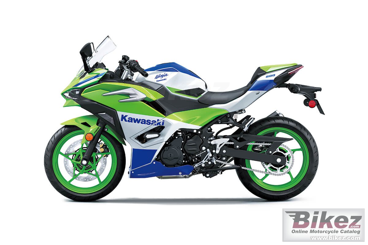 Thumbnail for Kawasaki Ninja 500 SE 40th Anniversary Edition ABS 2024