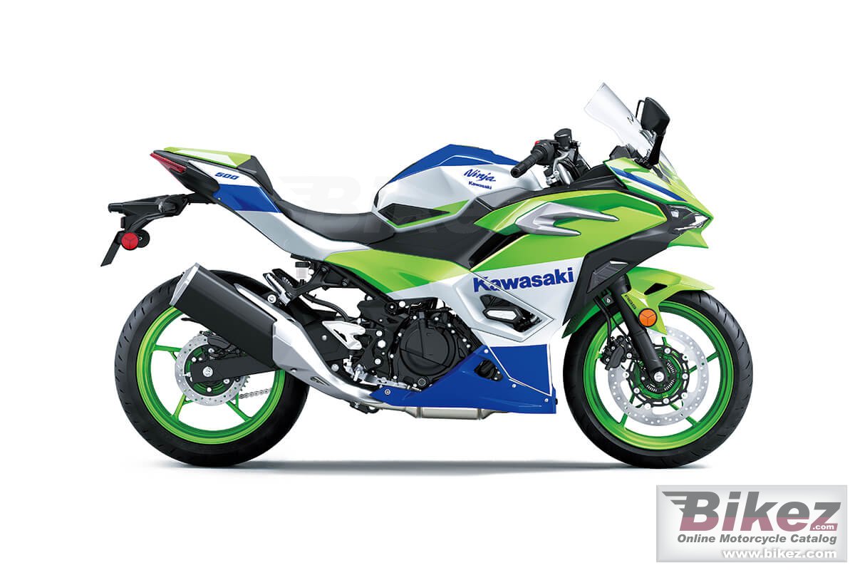 Thumbnail for Kawasaki Ninja 500 SE 40th Anniversary Edition ABS 2024