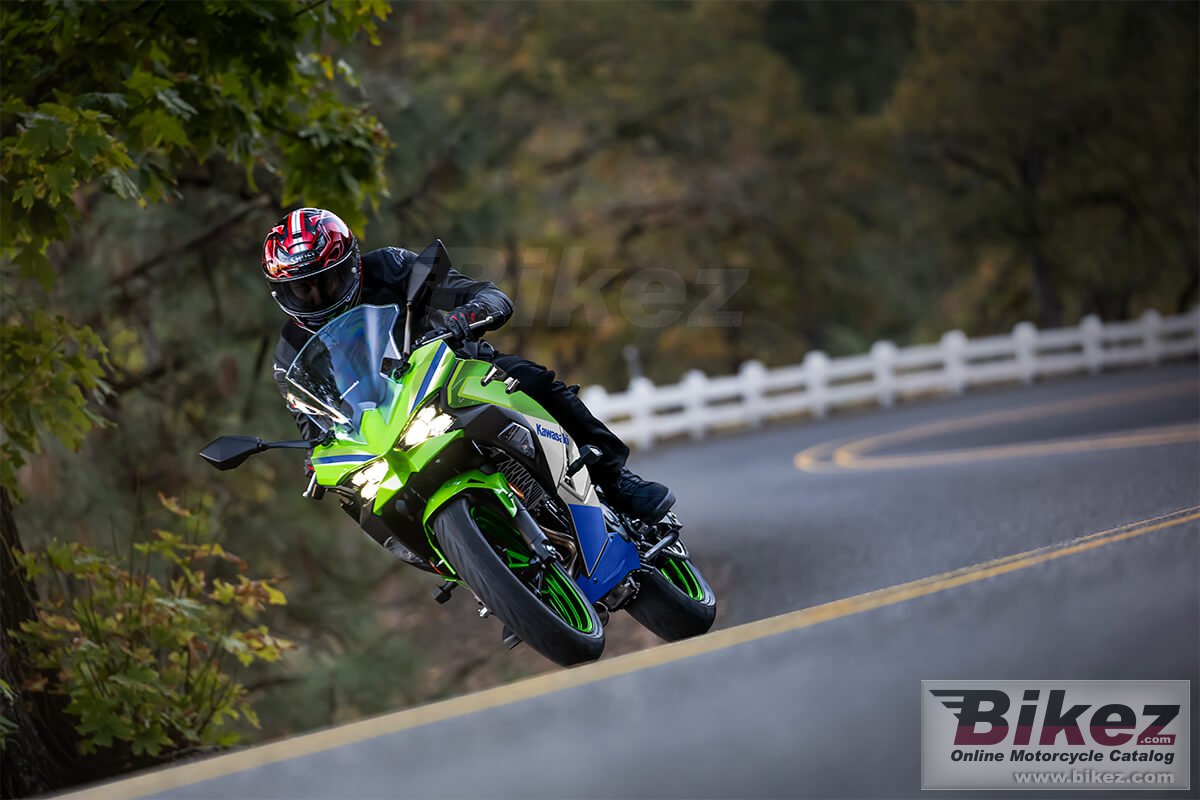 Thumbnail for Kawasaki Ninja 500 SE 40th Anniversary Edition ABS 2024