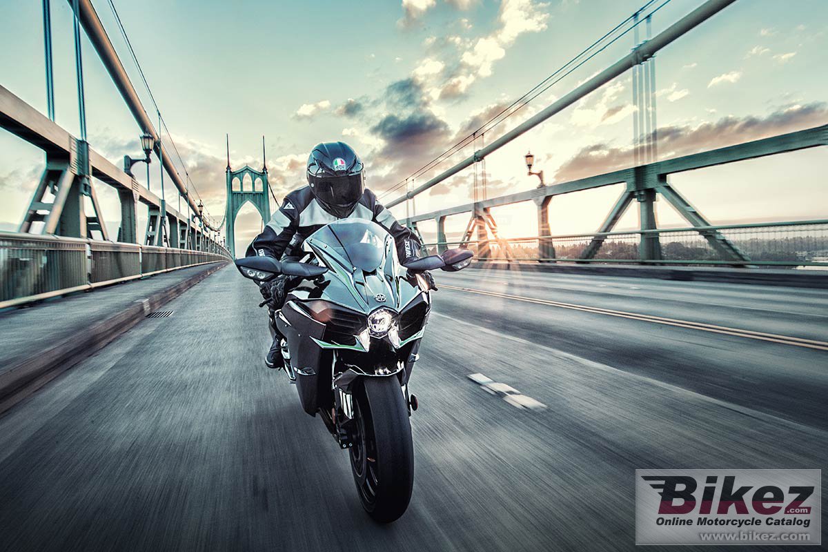 Thumbnail for Kawasaki Ninja H2 2023