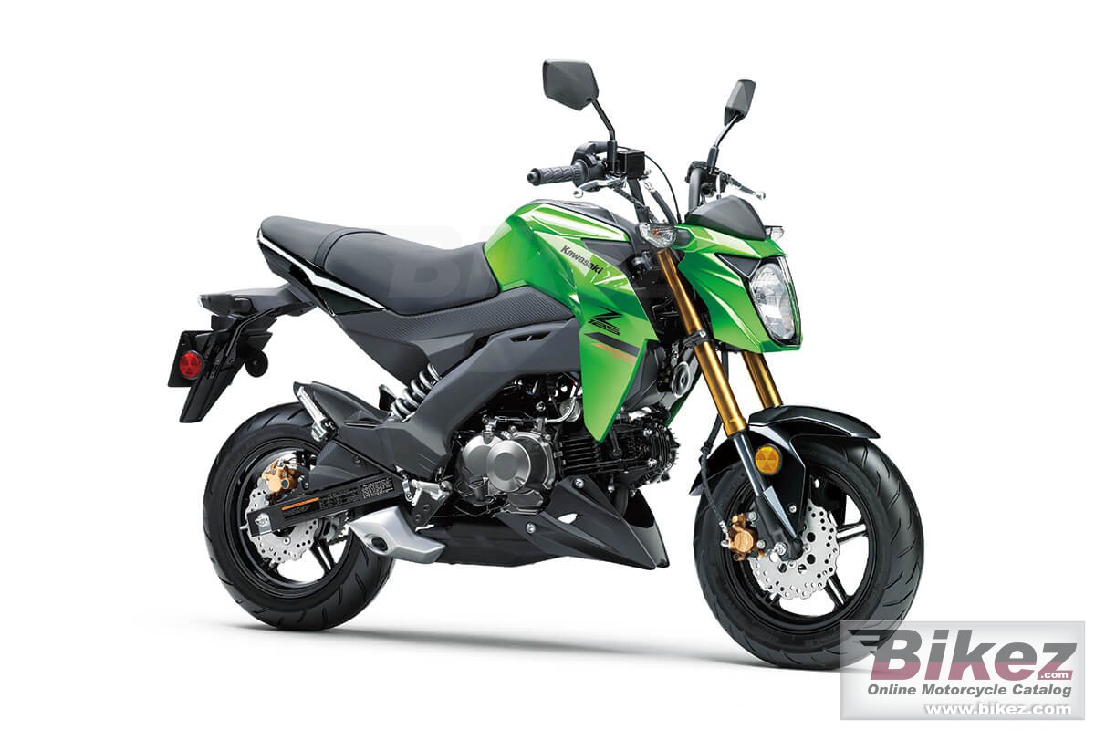 Thumbnail for Kawasaki Z125 Pro 2024
