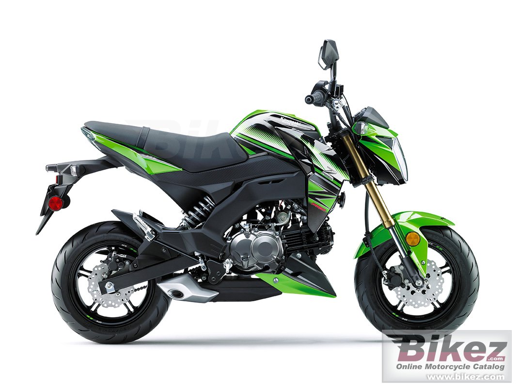 Thumbnail for Kawasaki Z125 Pro KRT Edition 2018