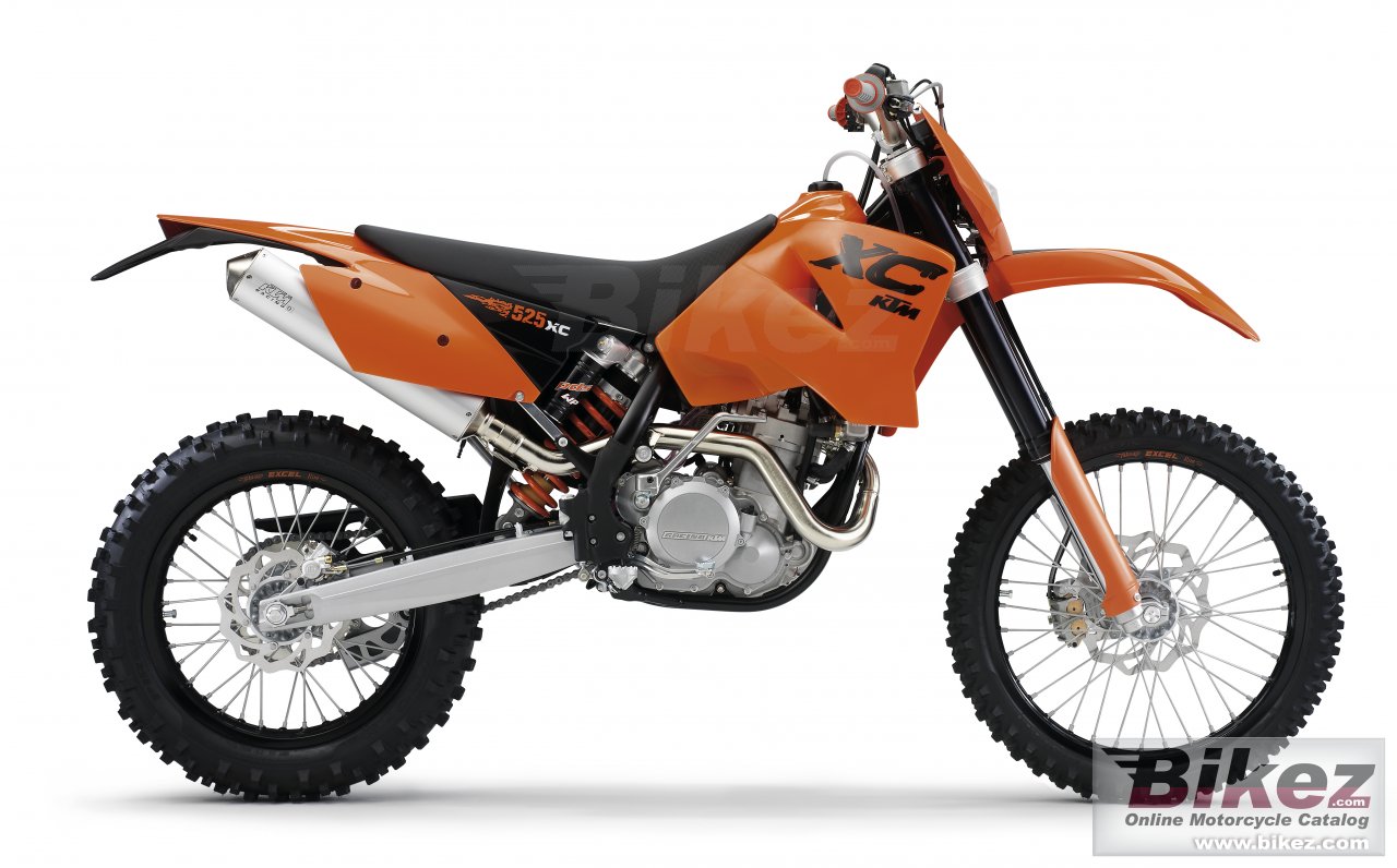 KTM 525 XC Desert Racing
