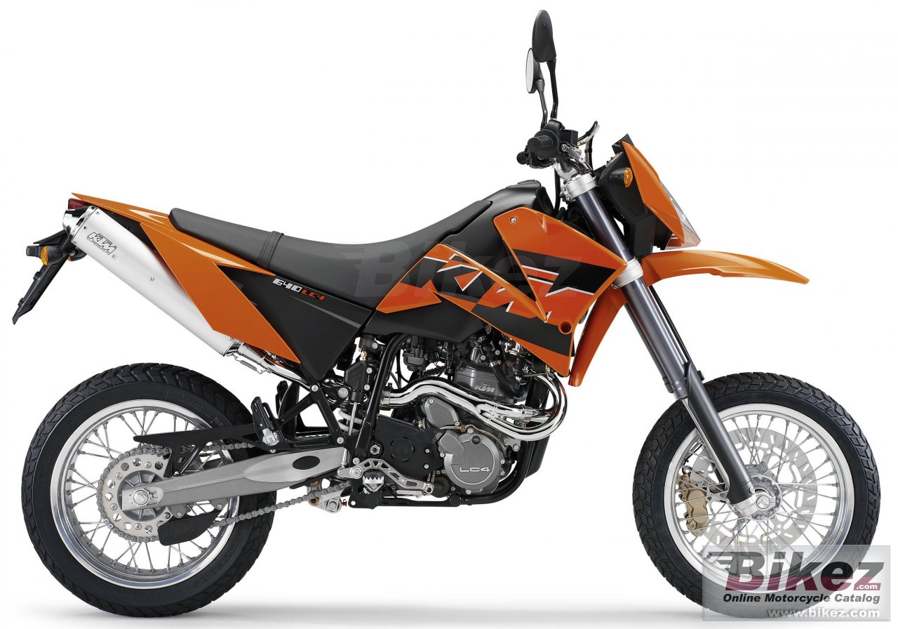 KTM 640 LC4 SMC Orange