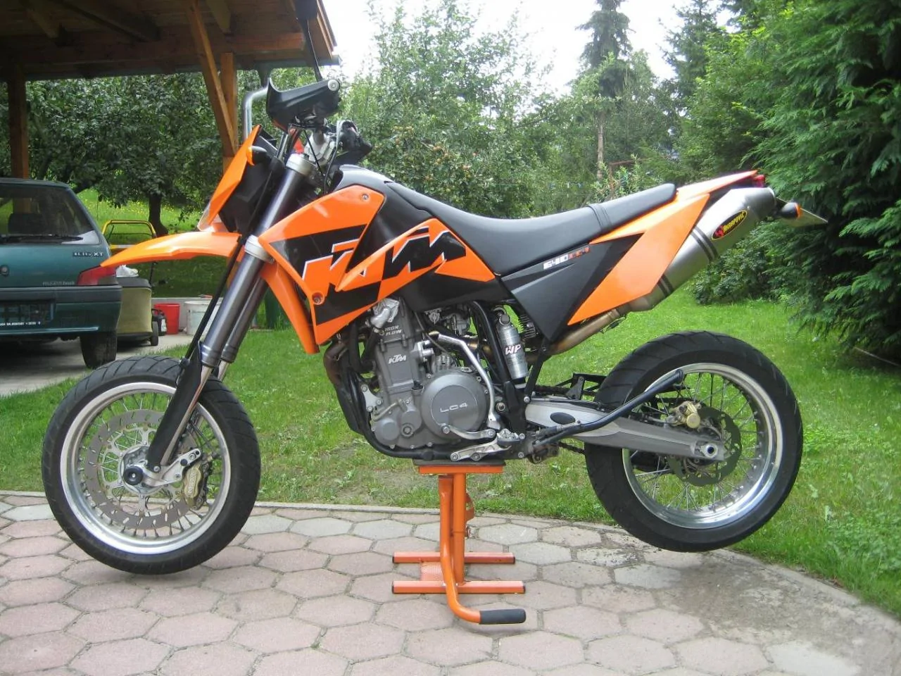 Thumbnail for KTM 640 LC4 Supermoto Orange 2006