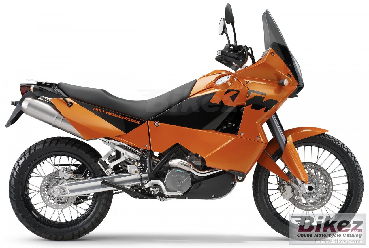 KTM 950 Adventure Orange