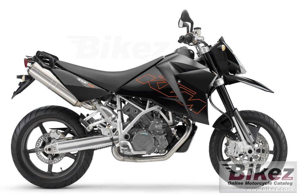 KTM 950 Supermoto Black