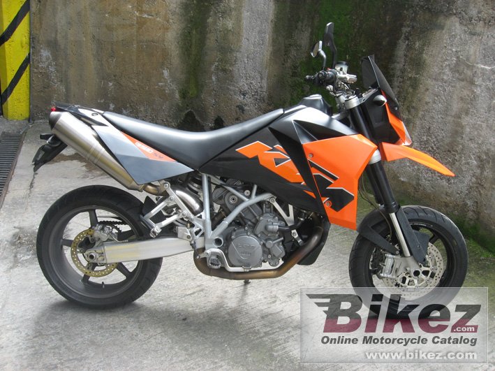 Thumbnail for KTM 950 Supermoto Orange 2006