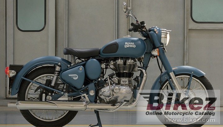 Royal Enfield Classic 500 Squadron Blue