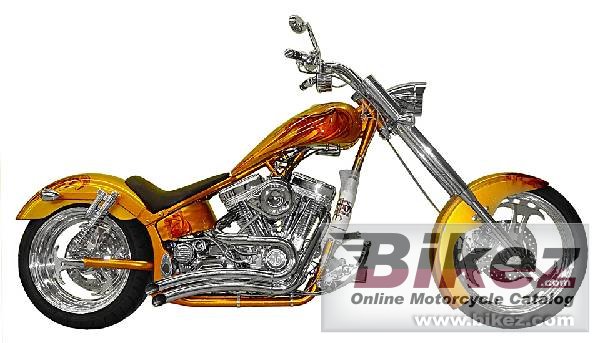 Thumbnail for Titan Sidewinder Rubber Mount Chopper 2007