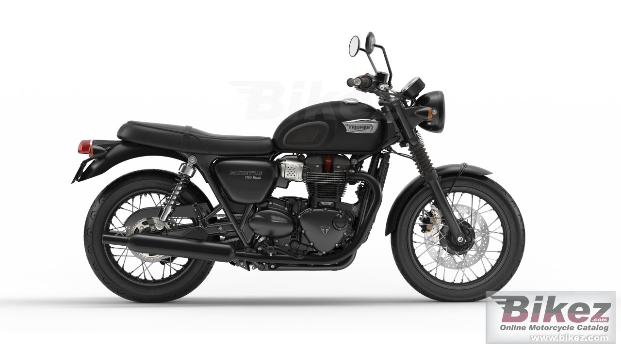 Thumbnail for Triumph Bonneville T100 Black 2017