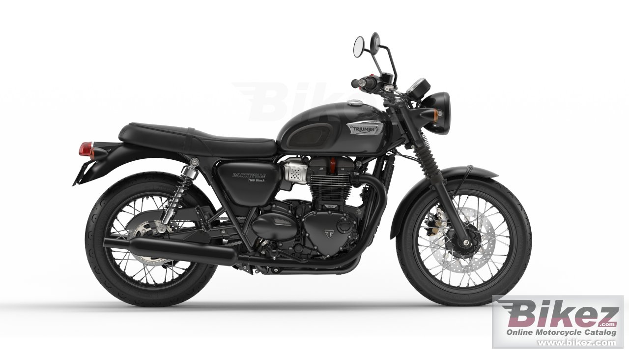 Thumbnail for Triumph Bonneville T100 Black 2017