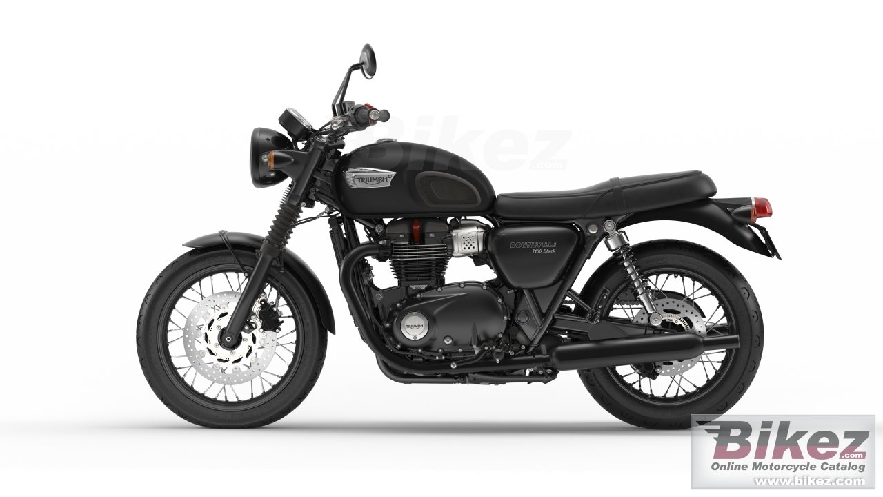 Thumbnail for Triumph Bonneville T100 Black 2017