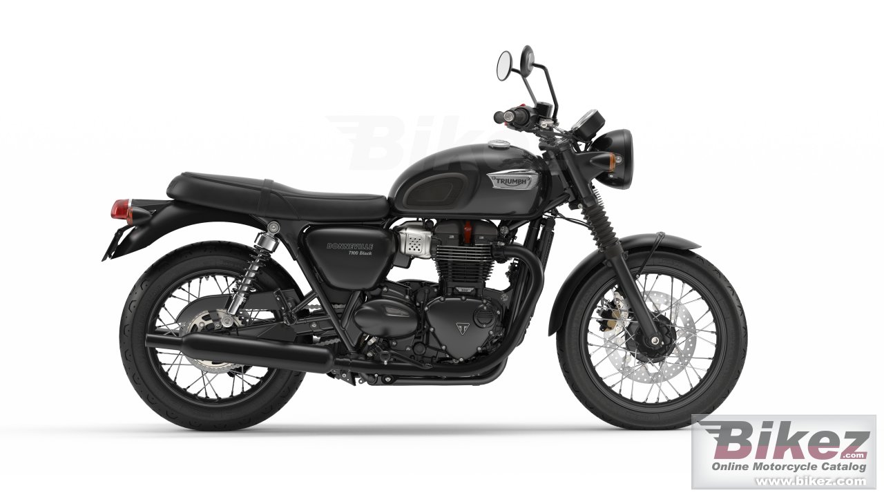 Thumbnail for Triumph Bonneville T100 Black 2018