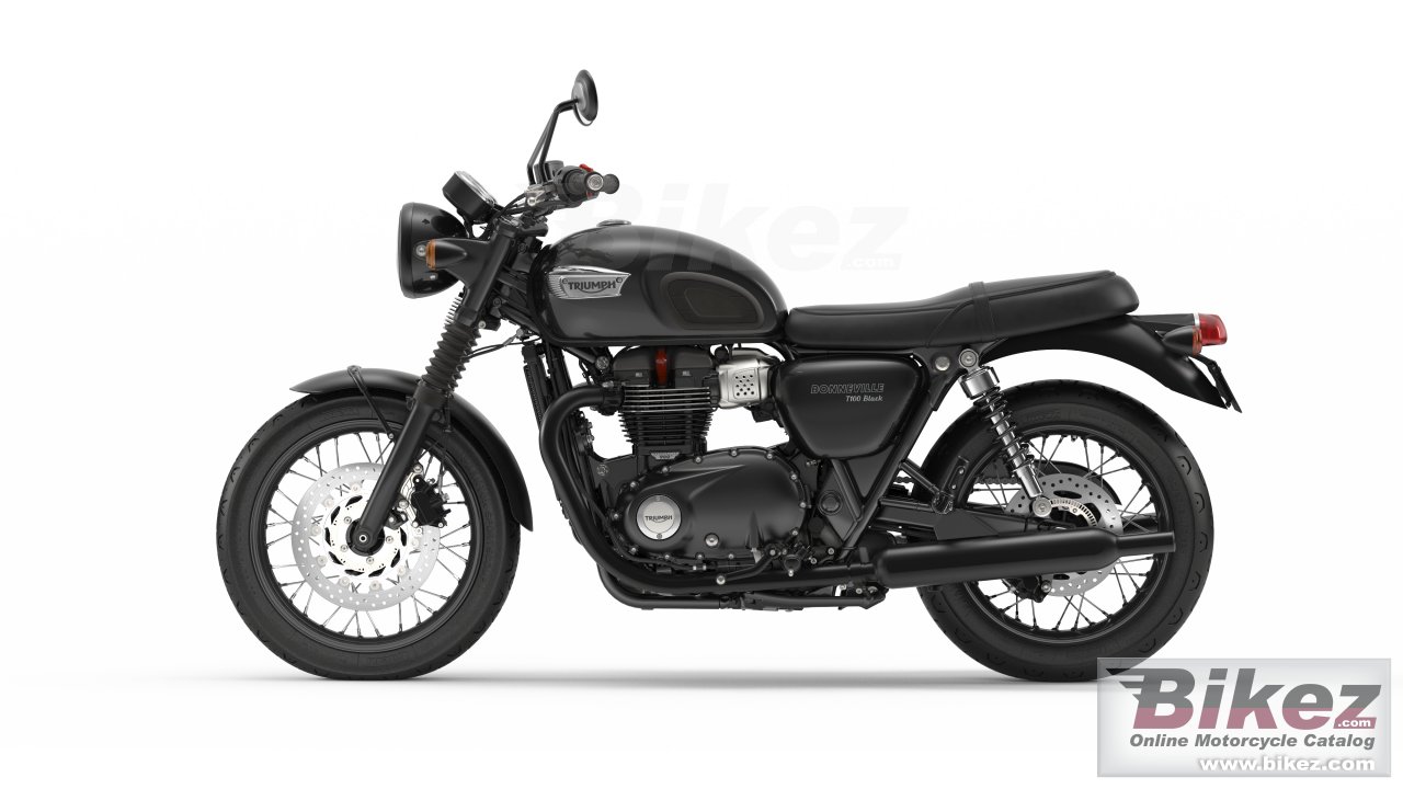 Thumbnail for Triumph Bonneville T100 Black 2018