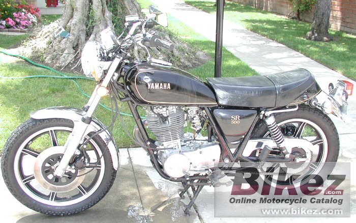 Yamaha SR 500 G (cast wheels)
