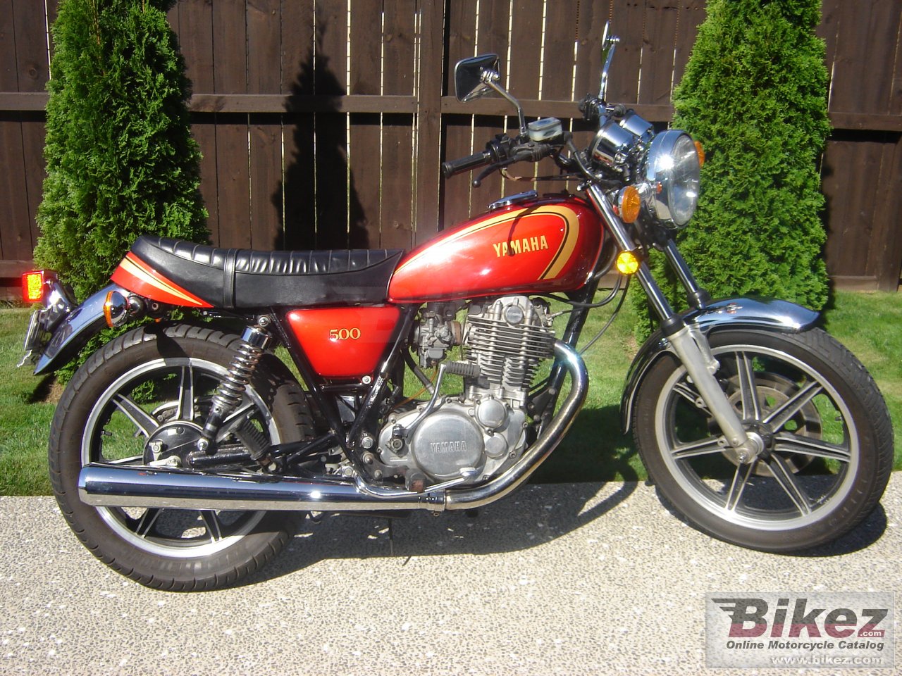 Thumbnail for Yamaha SR 500 G (cast wheels) 1980