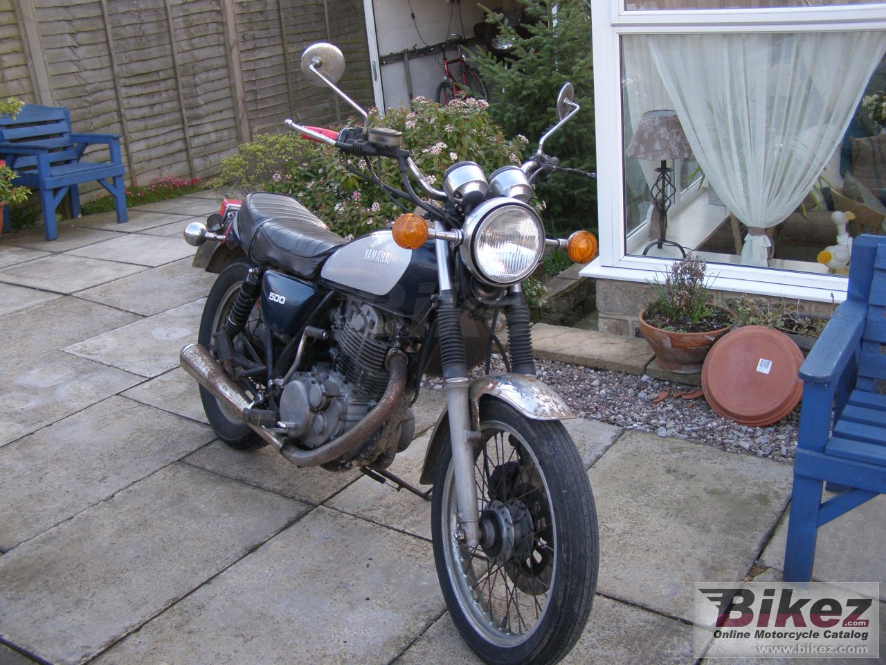 Yamaha SR 500 S (spoked wheels)