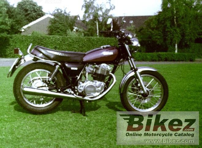Yamaha SR 500 S (spoked wheels)