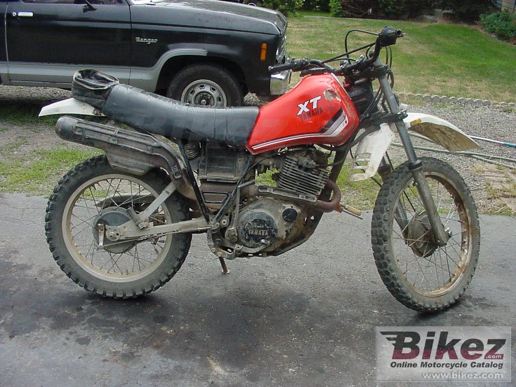 Yamaha XT 550 (reduced effect)